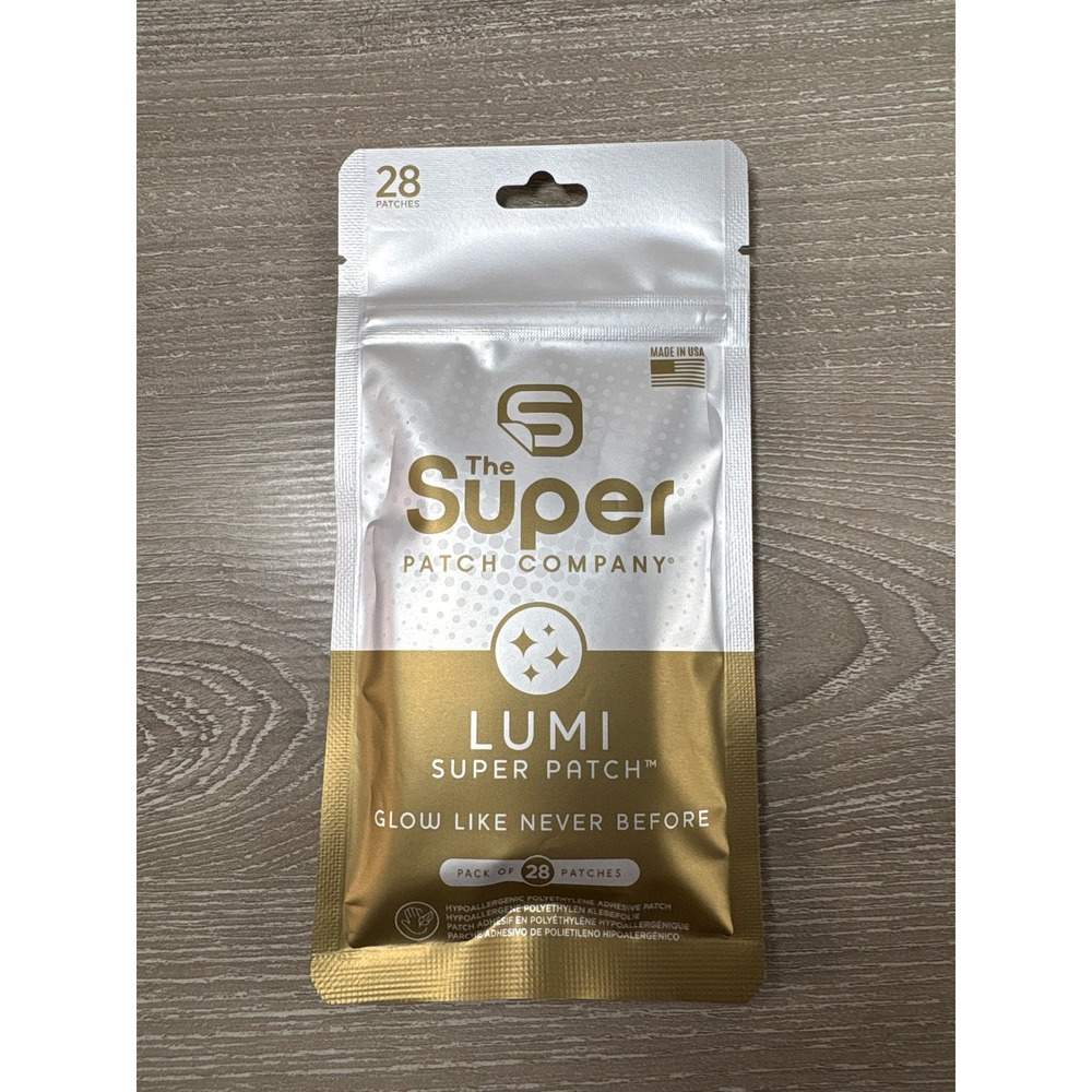 The Super Patch Company LUMI Super Patch Glow Skin Care 28 Patches New